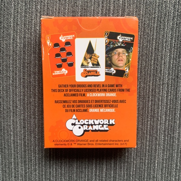A Clockwork Orange Themed Playing Cards - Picture 6 of 6